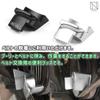 NABESHI Stretch Belt, Auxiliary Belt, Automotive Maintenance, Tool Remover, Installer, Car (Set of 4)