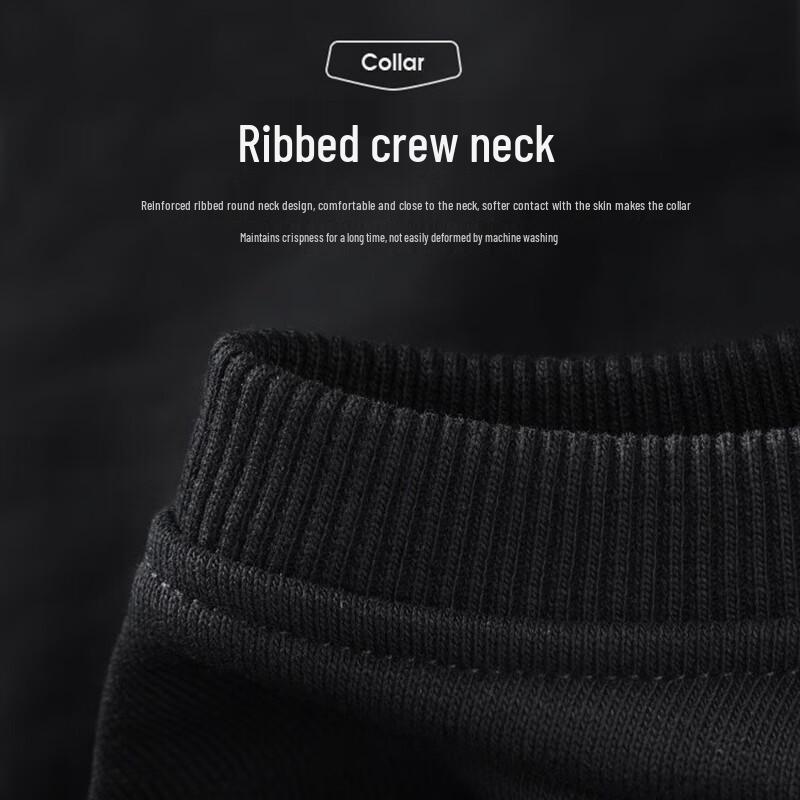 Warrior Men's Round Neck Long-Sleeve Sweatshirt