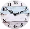 10inch  Manufacturer Factory Price Cheap Wooden Wall Clocks Silent Number Quartz Decorative Home Bedroom Hanging Watch