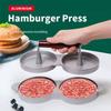 Premium Aluminum Burger Press For Perfectly Shaped Meat Patties With Durable Design