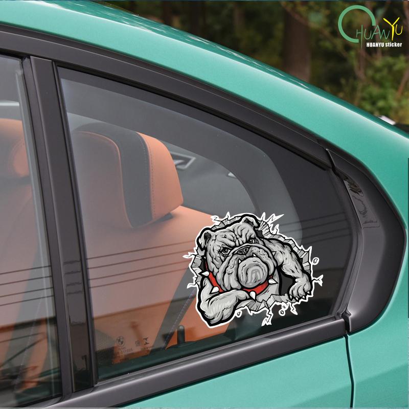 Adesivo per Auto Animale Stereo 3D Gatto Cane Creativo Adesivi per Vetri Auto Decalcomanie Auto Carina Ornamento per Auto