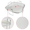 304 Stainless Steel Square Air Fryers Basket Insert Dishwasher Safe Grill Rack For Cooking Baking And Food Dehydration