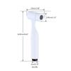 Ergonomischer Toilettenaufsatz Einfach zu bedienender Handheld-Toilettenreiniger Waschanlage für Frauen Mehrzweck-Verchromung