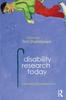 The Disability Research Today : International Perspectives Book