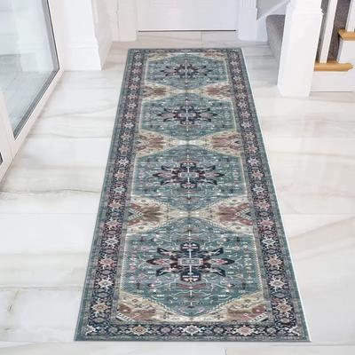 Retro Küchen Flurläufer Teppiche Sofakissen Schlafzimmer Bettseite Fußmatte Rutschfester Waschbarer Teppich für Heimdekoration