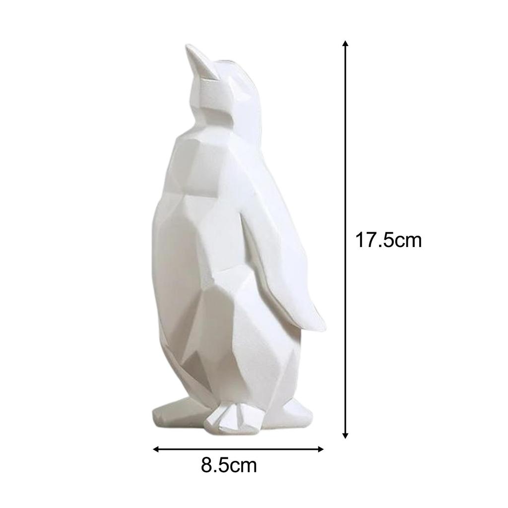 Tučňák Socha Umění Figurka Sbírka Ozdoba Pryskyřice Soška pro Krb Stůl Obývací Pokoj Domácí Dekorace Narozeniny