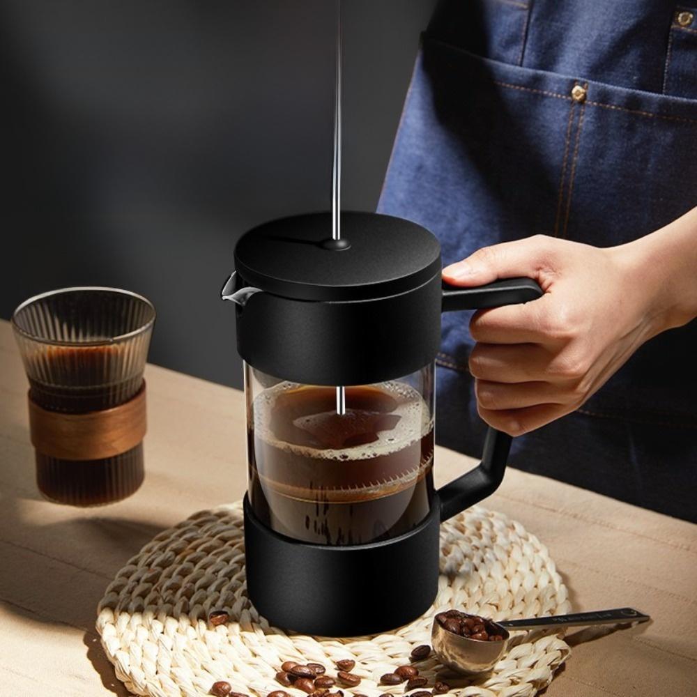 Heat Resistant French Press Coffee Maker Pot 350/600/1000ML Tea Maker Creative Tea Coffee Brewer