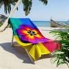 Radiant tropical bloom Print beach towel, quick drying, suitable for travel, outdoor sports, jogging, the beach and swimming, gift