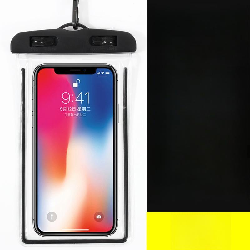 Universal Waterproof Phone Pouch with Sealed Design and Lanyard for Swimming and Diving