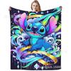 Stitch Flannel Blanket Star Baby Blanket Air Conditioning Blanket Nap Blanket Flannel Blanket Cross Border