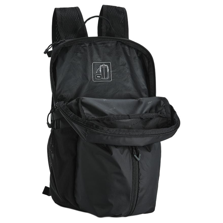 FILA Explore Minimalist Sports Outdoor Mountain Lightweight Foldable Storage Design Durable Practical Water-Resistant Fabric Backpack A13M627104F