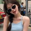 Cat Eye Sunglasses for Women with a Sense of Sophistication2026New style square and round face summer UV protection sunglasses Korean fashion