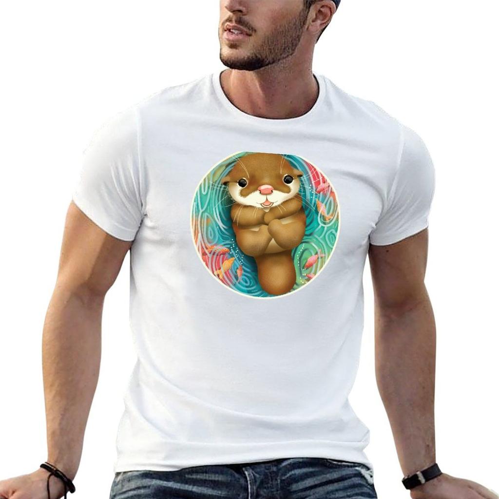 Little Otter Tshirt Casual Daily Graphic Tee