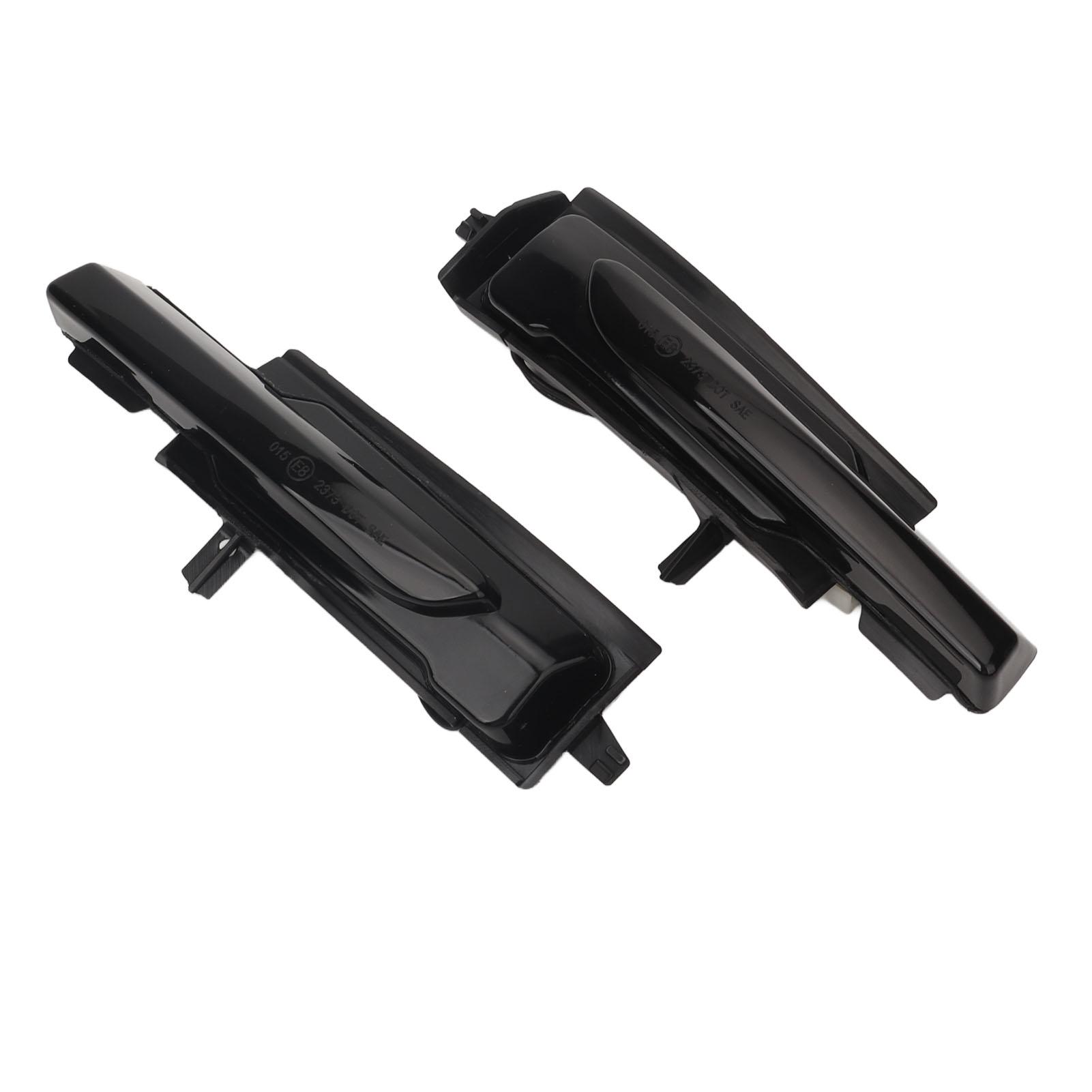 2pcs Side Mirror Dynamic Turn Signal Light Smoked Lens Left Right 31385685 Replacement for XC60 XC90 S90 V90