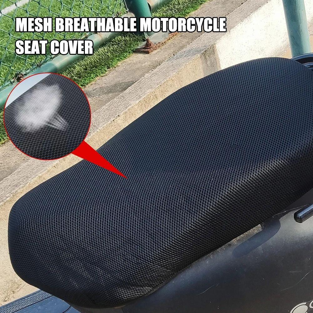 Air Mesh Scooter Seat Electric Black Cushion Practical Motorcycle Anti-skid Pad