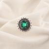 Green Emerald Gemstone Ring, Handmade Jewelry, 925 Solid Sterling Silver Ring, Attractive Jewelry Ring For Wedding Gift