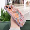 Bustling Pattern Phone Case For iPhone 16 16e 15 14 13 12 11 Pro Max Mini X XR XS Plus Cover