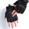 Carbon Fiber Half Finger Tactical Gloves Military Fan Combat Special Forces Fighting Wear Resistant Motorcycle Riding Sports Protective Gloves