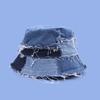 Denim Bucket Hats Y2K Cap Aesthetic Sun Hats Packable Unsex Summer Beach Hats Grunge Cap Retro Fisherman Hats