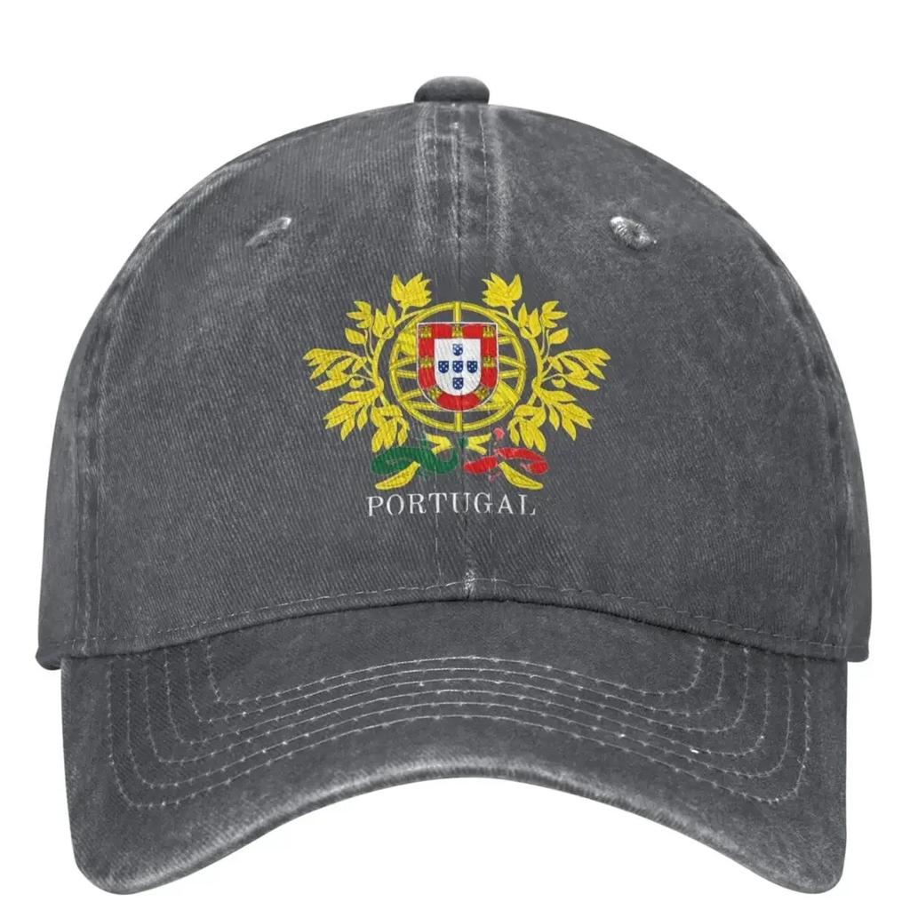 Portuguese Coat Of Arms Casual Baseball Cap Summer Portugal Flag Trucker Hat Hip Hop Hats Couple Women Baseball Caps