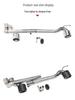 BMW E90/E92/E93 320i/330i/325i Dual-Outlet Black Stainless Steel Tailpipe for MT Conversion
