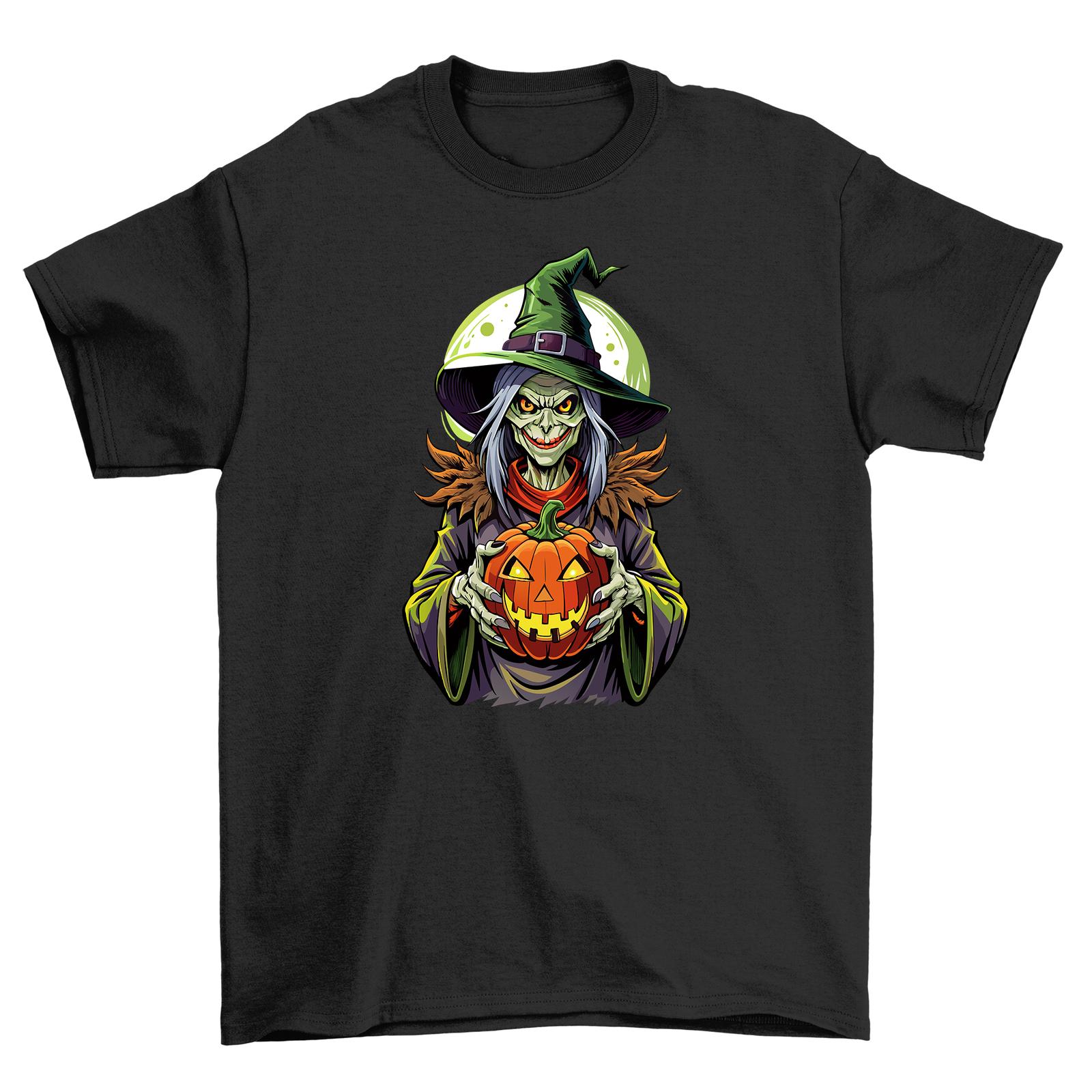 HALLOWEEN_252    Witchy Vibes Funny T-Shirt Mens Womens Tees Top - Spooky, Witchy, and Wickedly Perfect! 3XL