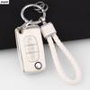 New Tpu Auto Flip Key Fob Cover Case Remote Fit For Citroen C2 C3 C4 C5 C6 Xsara Berlingo Fit For Peugeot 207 307 308 407 607 807 Auto Accessories