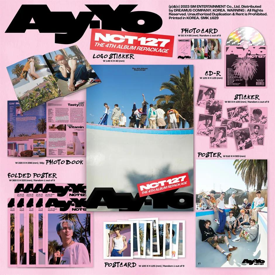 NCT 127 - 4th Album Repackage 'Ay-Yo' [A Ver.]