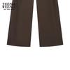 Teenie Weenie Women's High-Waisted Pleated Cocoon Trousers