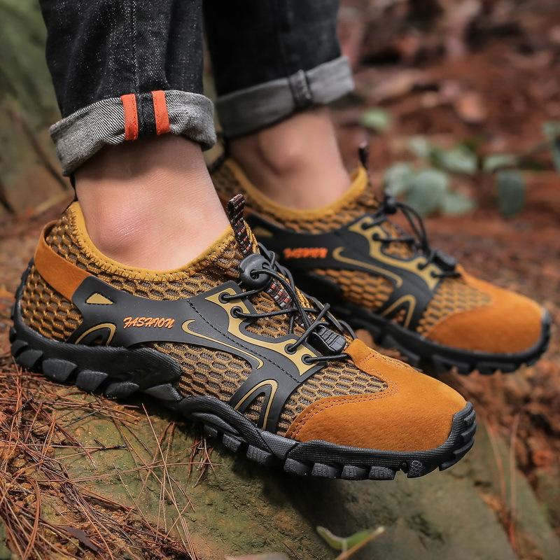 New Five-finger Creek Shoes Men's Shoes Wading Beach Shoes Diving Shoes Fitness Swimming Cycling Wear-resistant Hiking Shoes