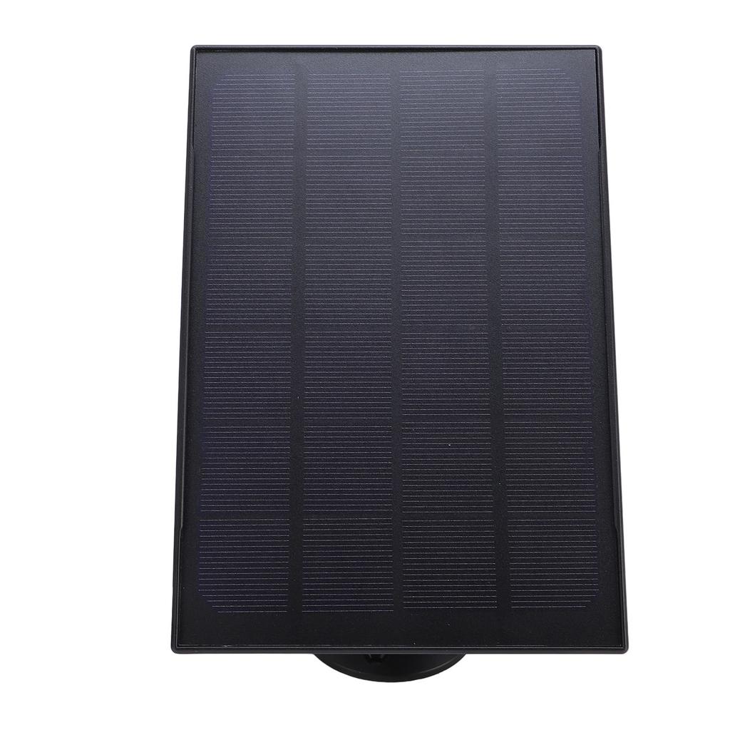 8W Solarpanel für Vogelhaus-Kamera Typ C IP66 Wasserdicht 360-Grad-Halterung Türklingel Solarpanel für Wiederaufladbare