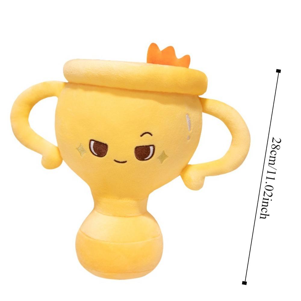 PP Cotton Trophy Shape Plush Doll Simulation Stuffed Animal Plush Toys  Home Decor