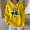 Women's Fashion Casual Christmas Angel Print Pullover Long-Sleeve Sweatshirt