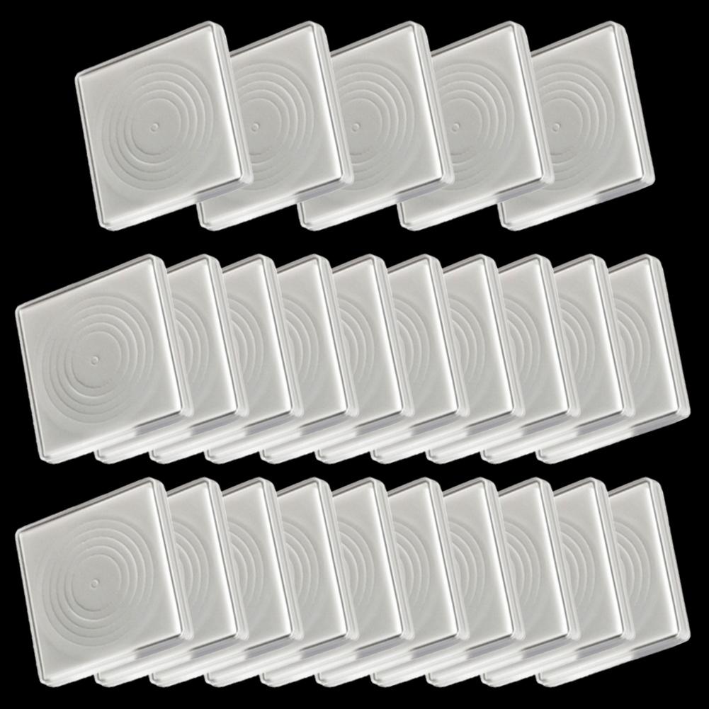 Coin Box Container Square Household Storage Storage Box Transparent