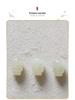 Three-Way Buddha Head Spacer Beads Natural Hetian Jade Jadeite Wenwan Crystal Bracelet DIY Accessories