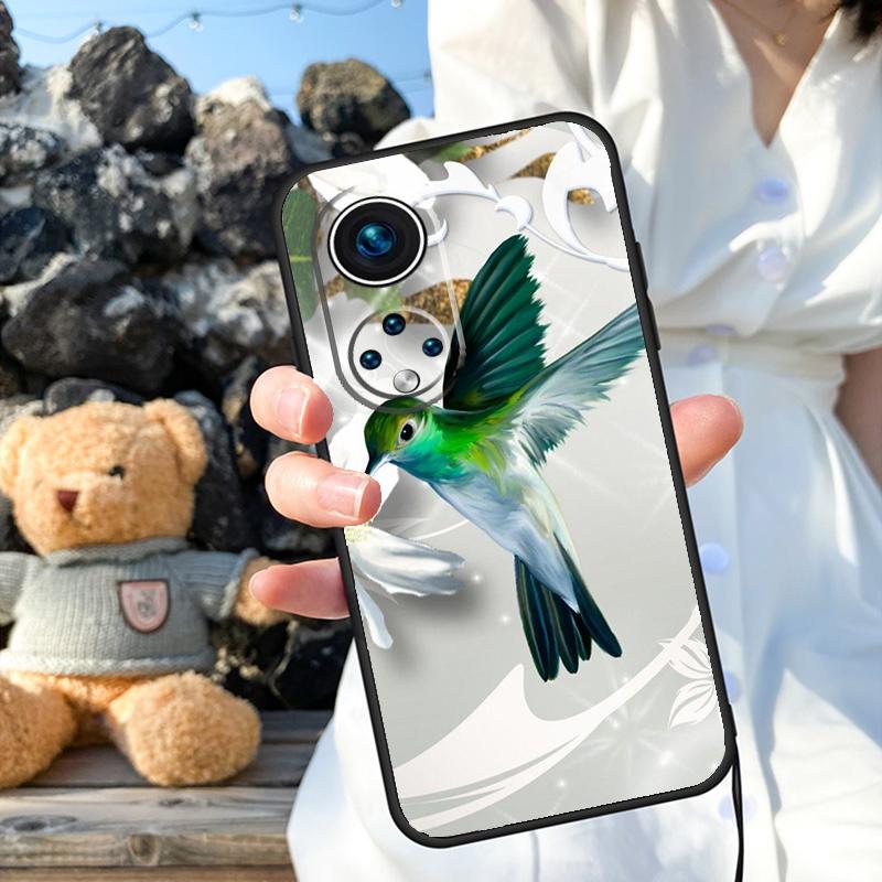Hummingbird Cover For Honor Magic 6 5 Lite Pro 50 70 90 Honor X8b X9b X6 X7 X8 X9 X6a X7a X9a X8a Case