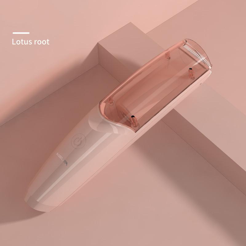 

Детский триммер для волос USB Eletric Переносной малошумный уход за ребенком Детская бритва Детская машинка для стрижки волос розовый