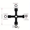 Multi-function Cross Spanner Mini Portable Three Hexagonal Internal Triangle Key Plumber's Spanner Quality Maintenance Tools