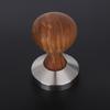 Practical Rosewood Handle Coffee Tamper   Powder Flat Press Hammer (51mm)