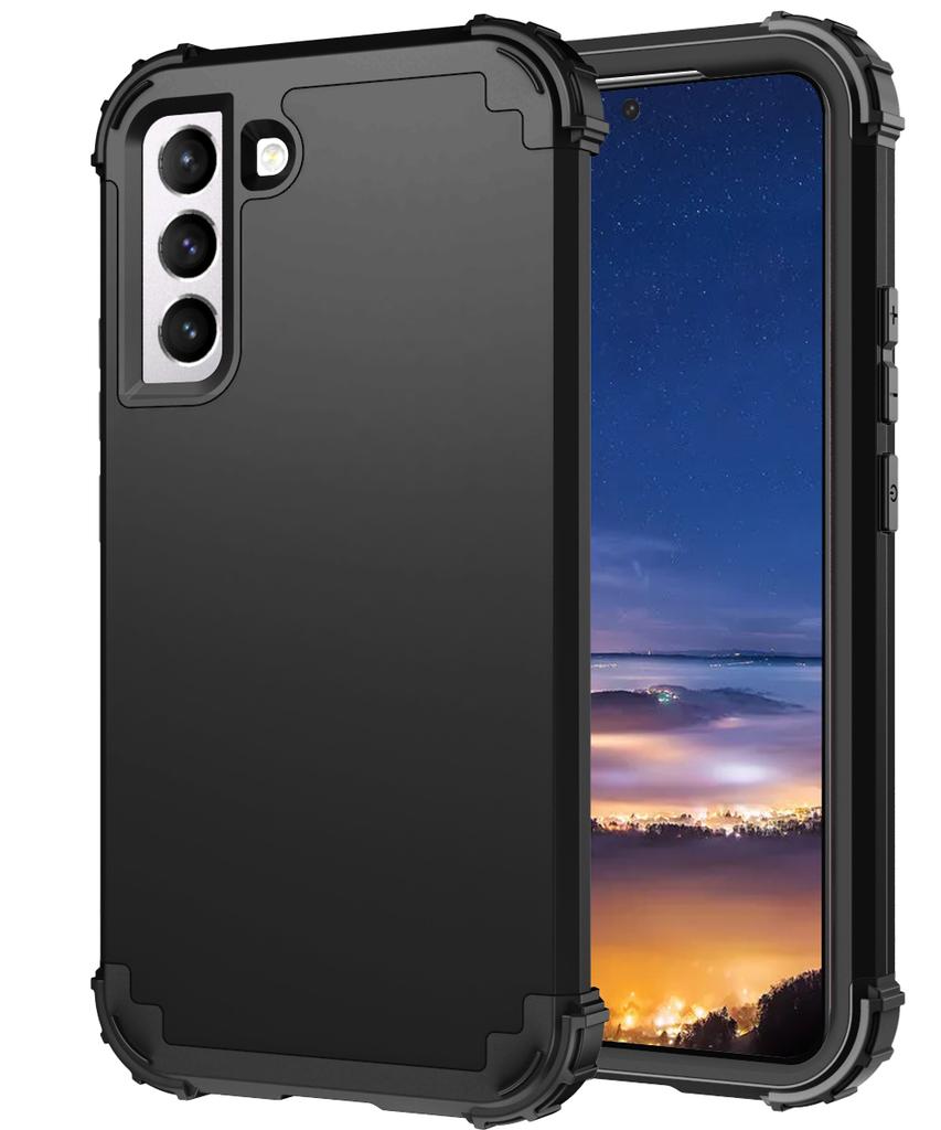 FOR Galaxy S22, Heavy Duty Armor Rugged Case Shockproof Drop-Proof Scratch-Resistant Tough Cover For Samsung Galaxy S22+ Plus 5G