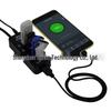 4-Port USB 3.0 Hub with Independent Switches and Quick Charge Port