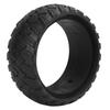 160x65mm Solid Tire Heavy Duty Solid Rubber Tyres for Electric Scooter Skateboard Wheelchair Wheels Replacement Tire