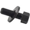 3 Piece Hexagon Metal Screw Washer Set for Lawn Mowers Compatible with Models For 16165 16202 for Reliable Equipment Performance