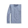 Polo Ralph Lauren FW22 Plaid Logo Embroidered Polo Long Sleeve Shirt Men Shirts Blue MNPOWOV16820202-400