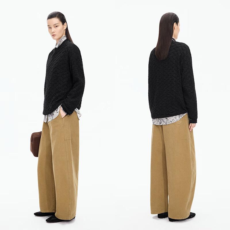 JNBY 2025 Autumn Loose Knit Sweater