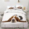 Luxury 3D Bedding Set Europe Queen King Double Duvet Cover Set Bed Linen Comfortable Blanket/Quilt Cover Bed Set Animal Lie Down