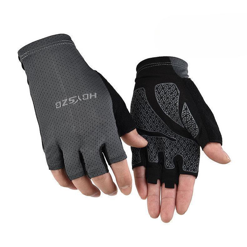 Summer Bicycle Cycling Gloves for Men and Women Sun Protection Mesh Breathable and Quick Drying Fitness Cycling Anti Slip Fishing
