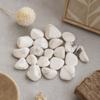 White Howlite Tumbled Stones Magnesite 24 Pieces