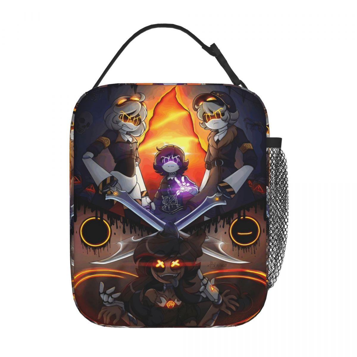 Sac à lunch Drones Meurtriers d'anime pour hommes Boîte à lunch Sac isotherme décontracté pour le travail Sac fourre-tout thermique portable en Oxford One Size