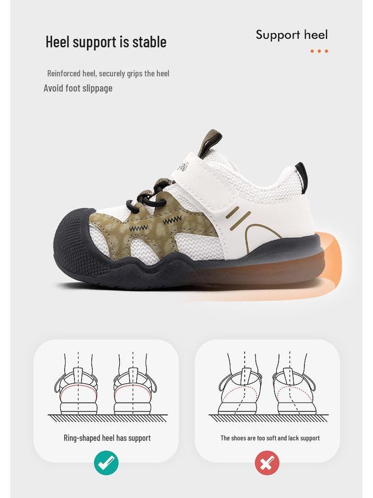 2025 Neue Kleinkind-Schuhe mit weicher Sohle für Jungen & Mädchen – Frühjahrskollektion